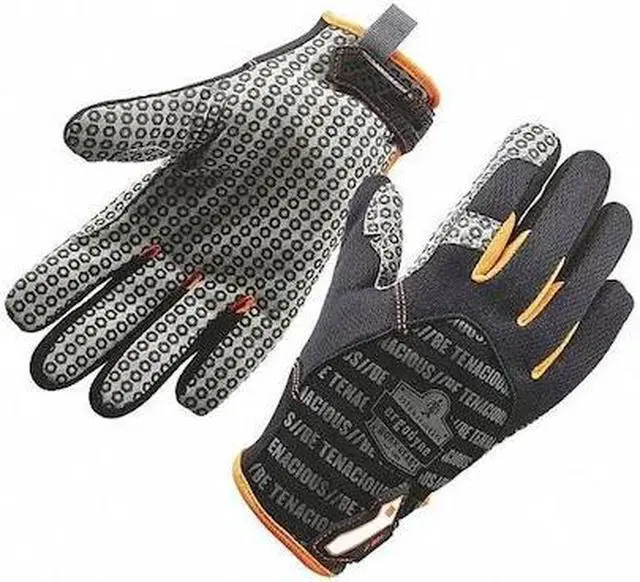 Alt view image 3 of 4 - ProFlex 821 Smooth Surface Handling Glove Black MD 1 Pair 17233
