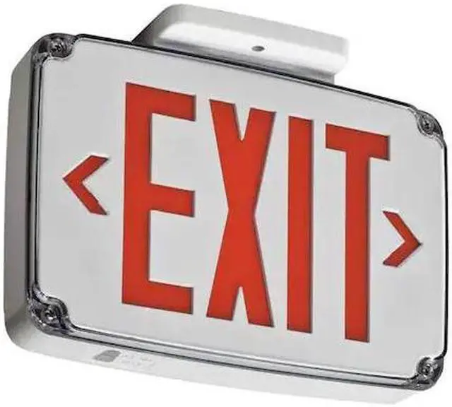 Main image of LITHONIA LIGHTING WLTE W 1 R EL ACUITY LITHONIA Thermoplastic LED Exit Sign/