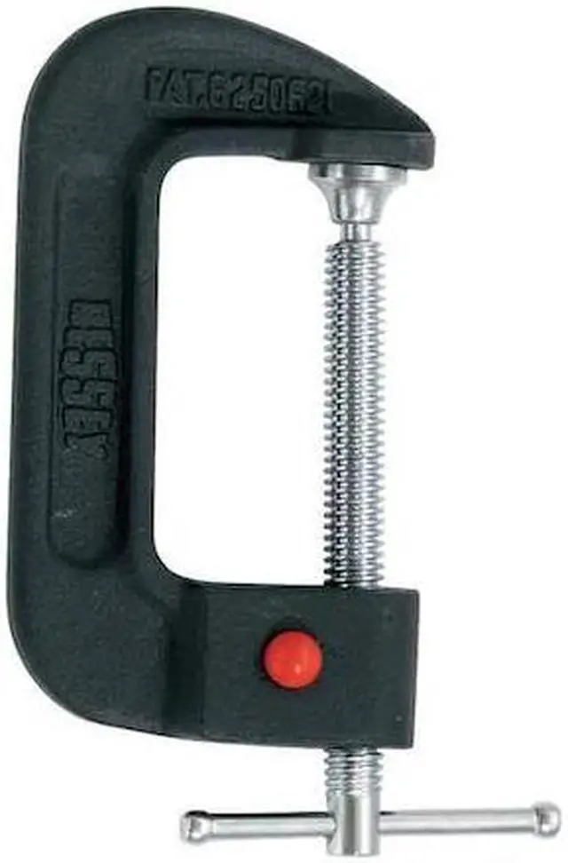 Alt view image 2 of 4 - Bessey Quick Release C-Clamp,4-3/8",Iron,1200lb  QRCC4