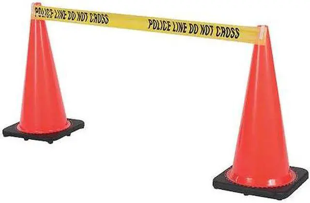 Main image of ZORO SELECT 03-500-BTC Barrier Tape Clip,White,PK5