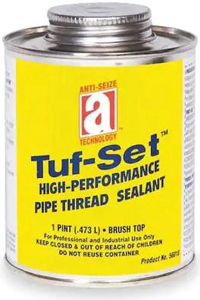 Main image of ANTI-SEIZE TECHNOLOGY 56008 Pipe Thread Sealant 9.6 fl oz, Brush-Top Can,
