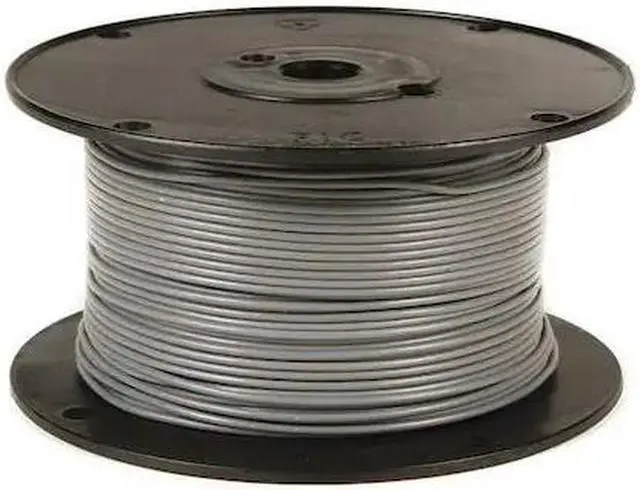 Main image of GROTE 87-7003 Primary Wire, GPT, 14 AWG, 1C C, Gray, PVC, Stranded, 60V, 100 ft.