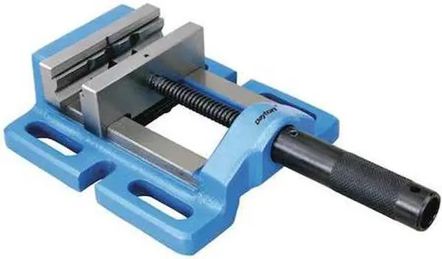 Main image of DAYTON 31LZ65 4" Drill Press Vise with Fixed Base
