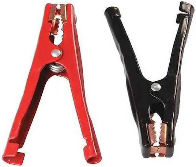 Main image of WESTWARD 23PC38 Med Duty Booster Cable Clamp,400A,Rd/Blk