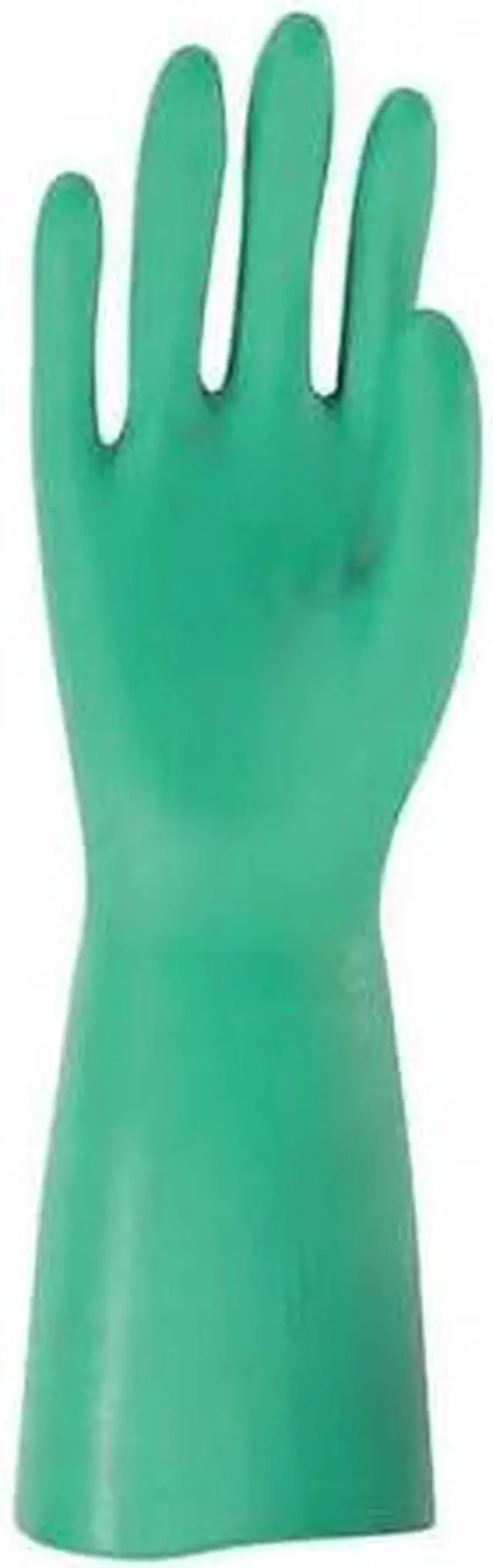 Alt view image 2 of 2 - Mcr Safety Chemical Resistant Gloves Green   5309E