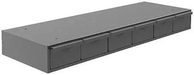 Main image of DURHAM MFG 002-95 Prime Cold Rolled Steel, Drawer Bin Cabinet, 12 1/4 in D x 4