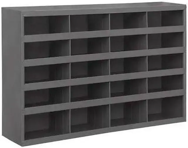 Main image of DURHAM MFG 394-95 Prime Cold Rolled Steel Pigeonhole Bin Unit , 8 1/2 in D x