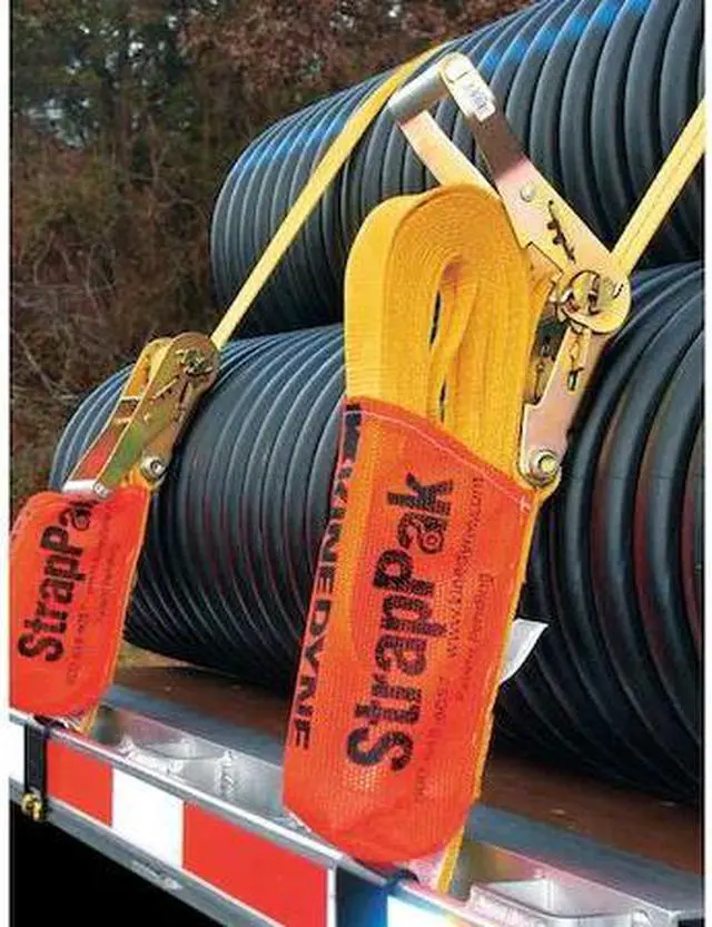 Alt view image 2 of 2 - KINEDYNE 512720PAKGRA Tie-Down Strap,Ratchet,27ft x 2In,3335lb