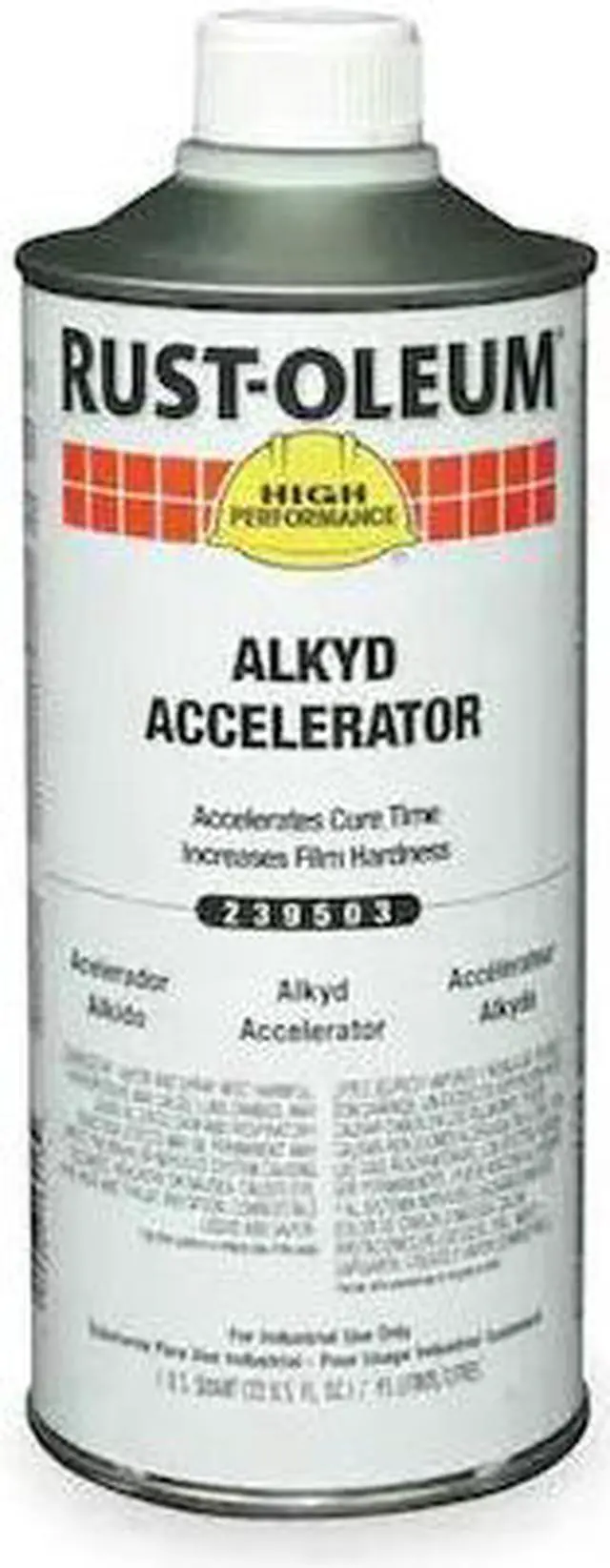 Alt view image 4 of 4 - RUST-OLEUM 239503 Alkyd AcceleratorClear,1 qt