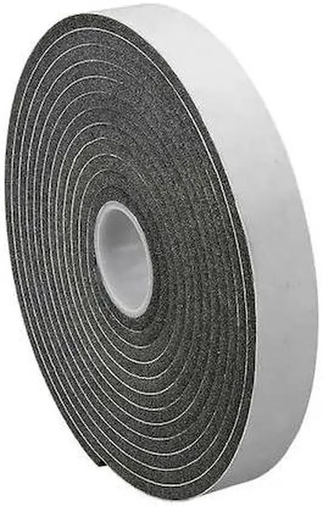 Alt view image 2 of 2 - 3M 1/5/04 Foam Tape, 250 mil Thick, Vinyl, Black