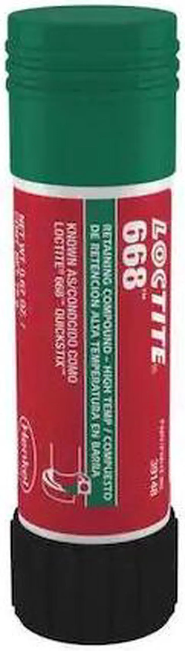 Alt view image 5 of 5 - LOCTITE 640470 Retaining Compound, 668 Series, Green, Semi-Solid, 19g, Stick