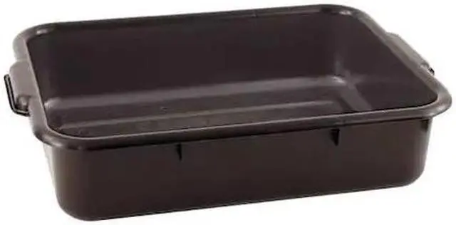 Main image of CRESTWARE BT5BK Bus Tub,Polypropylene,Black