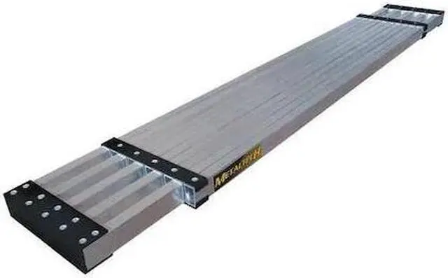 Alt view image 2 of 3 - METALTECH M-PEP7000AL Aluminum Extendable Platform, 6 to 9 ft.