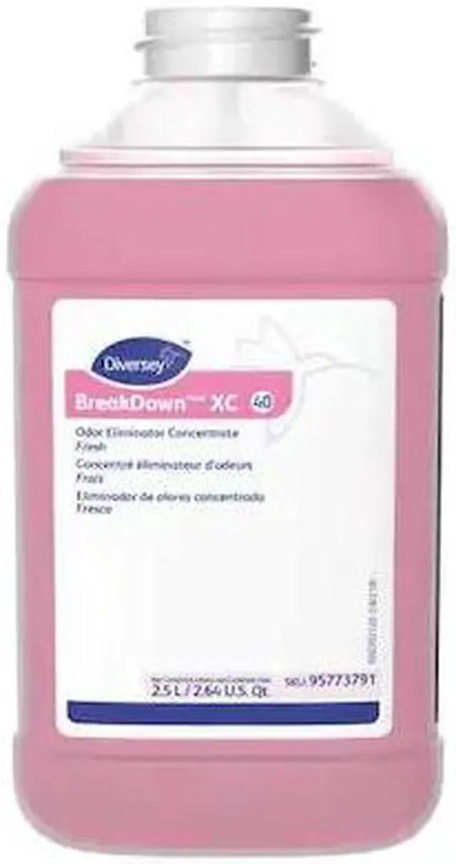 Alt view image 2 of 6 - DIVERSEY 95773791 Odor Eliminator,2.5L,Fresh,PK2