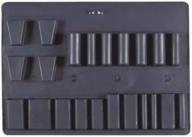 Alt view image 2 of 2 - PLATT C PALLET Storage Case Set, 17-1/4x12-1/4x1/2, Black