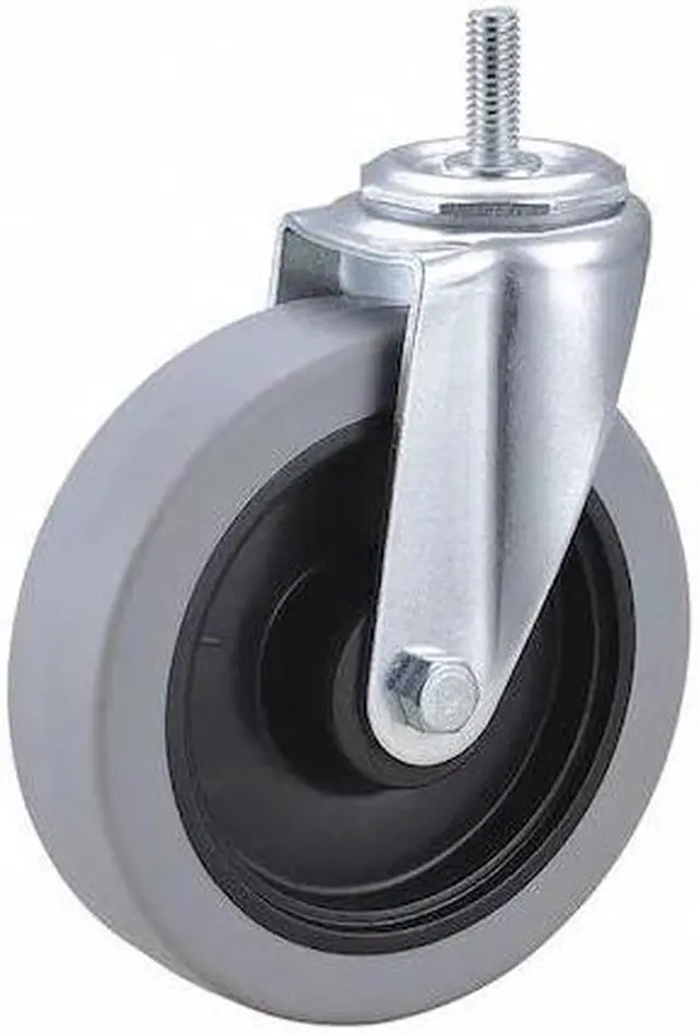 Main image of ZORO SELECT 32J871 Stem Caster,5"dia,Polyurethane,300lb