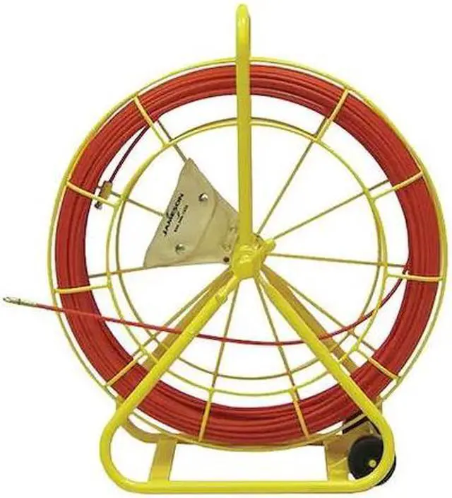 Alt view image 4 of 5 - JAMESON 6-14-400M Marked Fish Tape,1/4Inx400ft,Fiberglass
