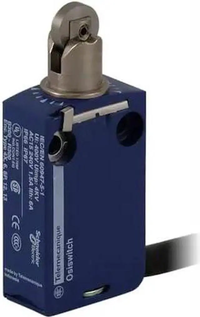 Main image of TELEMECANIQUE SENSORS XCMD2102L1 Limit Switch, Plunger, Roller, 1NC/1NO, 6A at