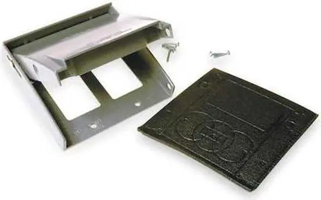 Alt view image 3 of 3 - BELL OUTDOOR 5045-0 Weatherproof Cover, Double Gang Box Type, 2 Gangs,