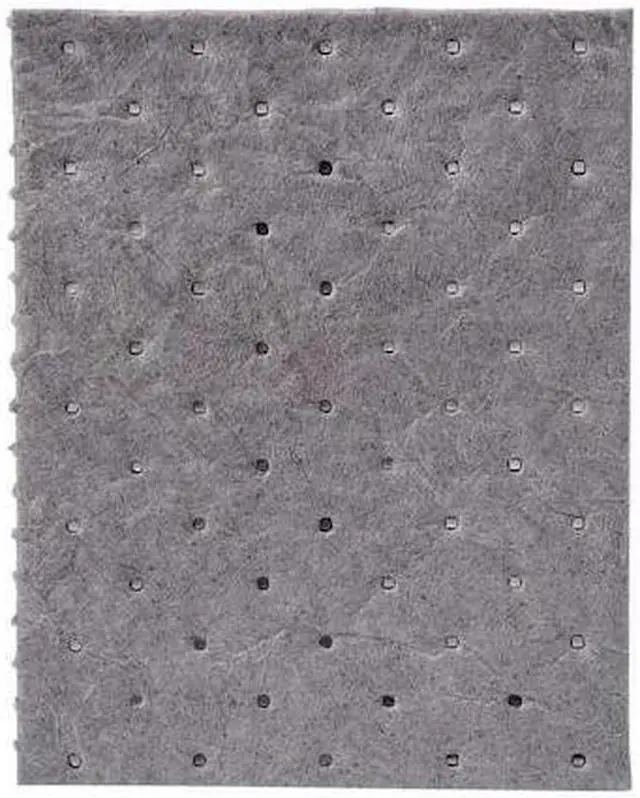 Main image of BRADY SRP100 Sorbent Pad, 5 gal, 7 1/2 in x 10 in, Universal, Gray, 100 PK