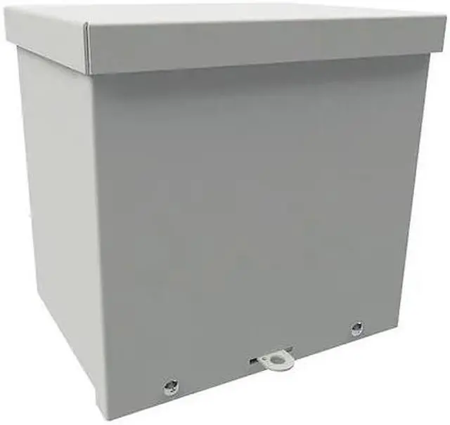 Alt view image 2 of 5 - Wiegmann Enclosure Gray ANSI 61 Polyester Powder  Includes Screws RSC101204
