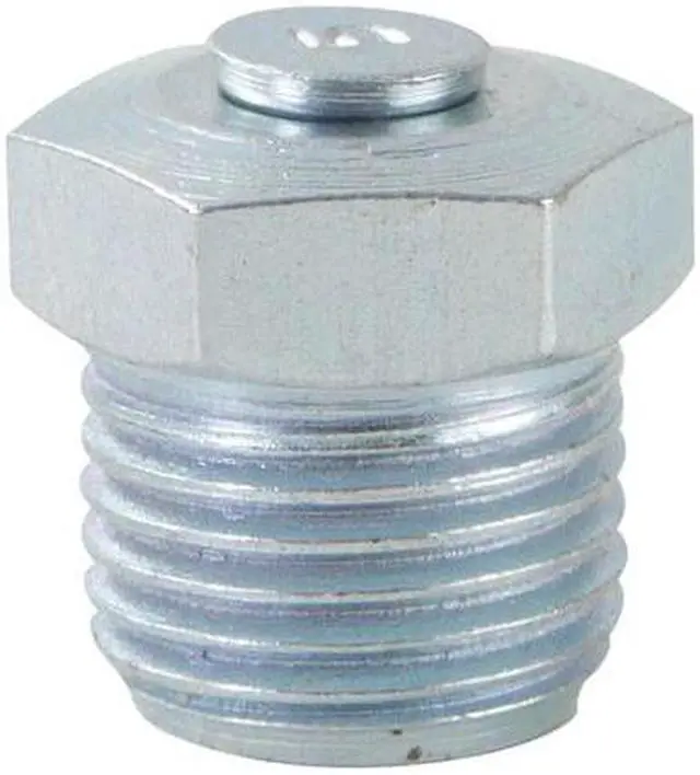 Main image of WESTWARD 52NZ75 Grease Fitting,90 Deg.,Stl,1/2" L,PK10