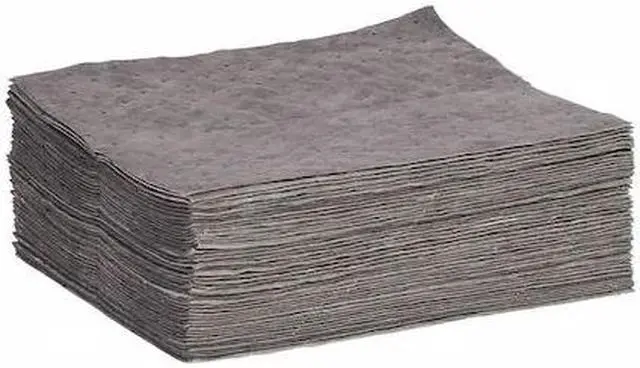 Main image of SPILLTECH GPB50H Sorbent Pad, 14 gal, 15 in x 19 in, Universal, Gray,