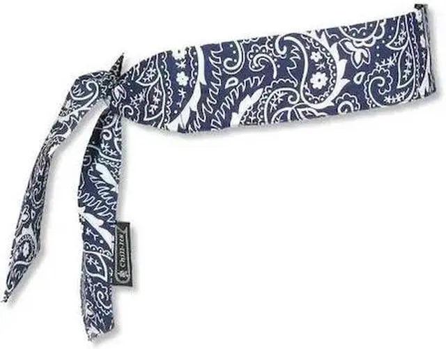 Main image of ERGODYNE 6700CT Cooling Bandana,One Size,Navy