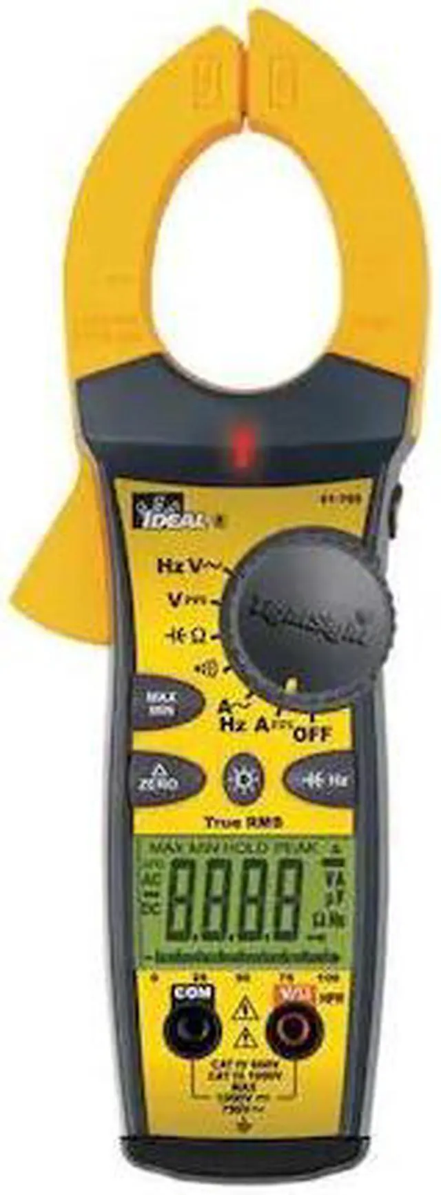 Alt view image 3 of 3 - Digital Clamp On Ammeter, 660A