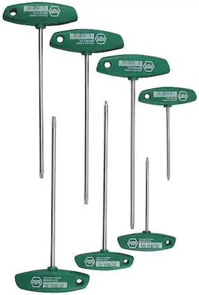 Alt view image 2 of 4 - Torx Key Set, T9 - T30, T-Handle, Ergo