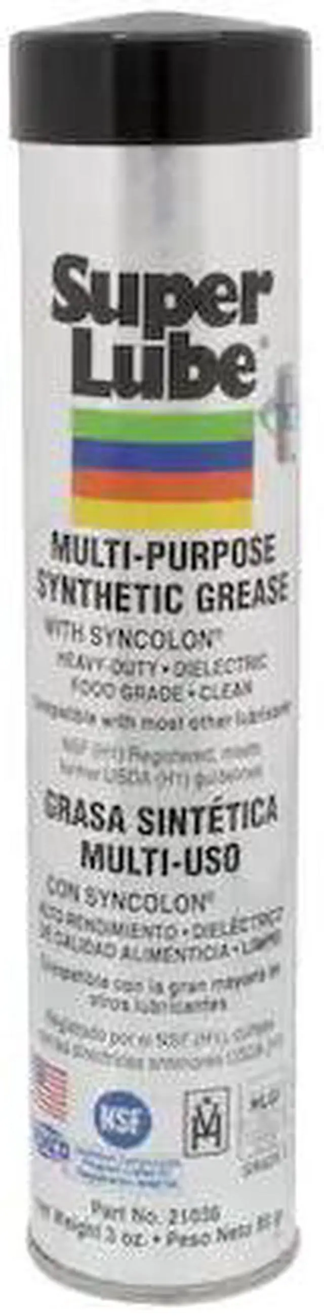 Alt view image 3 of 11 - Synthetic Multi-Purpose Grease, 3 Oz., Super Lube® SUPER LUBE 21036