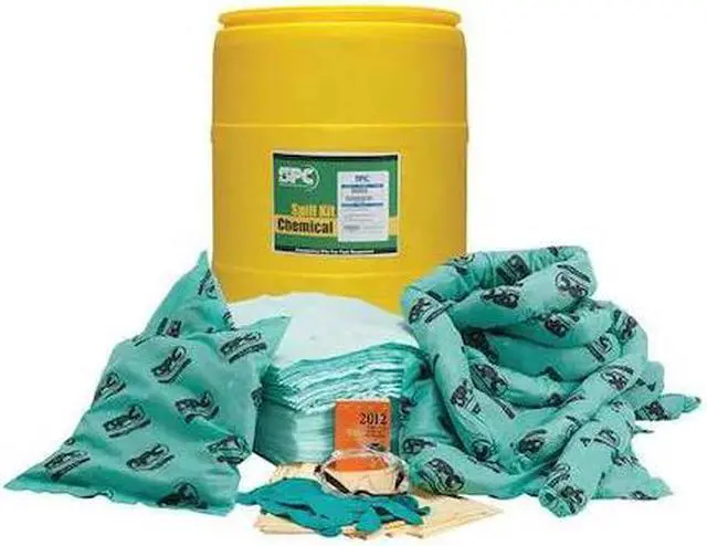 Main image of BRADY SPC ABSORBENTS SKH-55 Spill Kit, Chem/Hazmat, Yellow