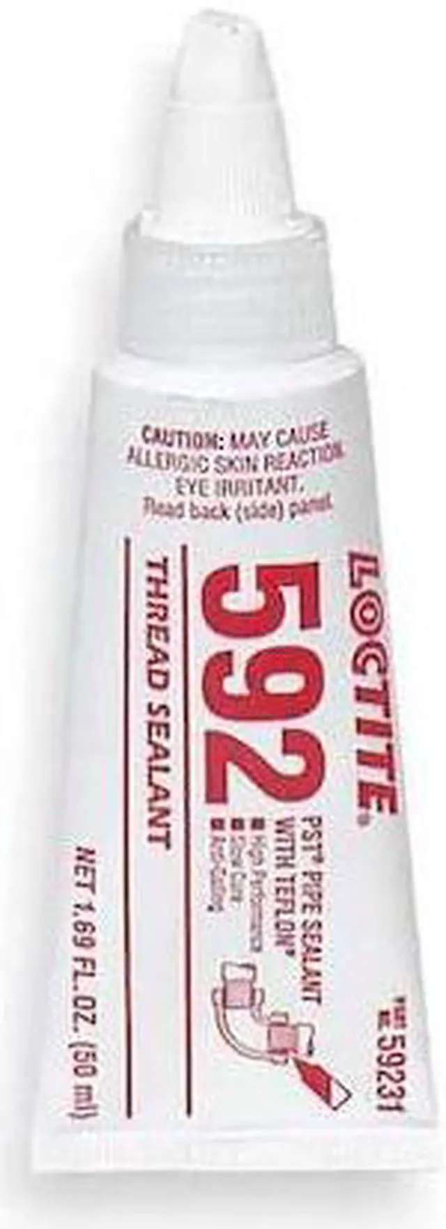 Alt view image 4 of 4 - LOCTITE    59231    THREAD SEALANT, OFF-WHITE TUBE 50ML