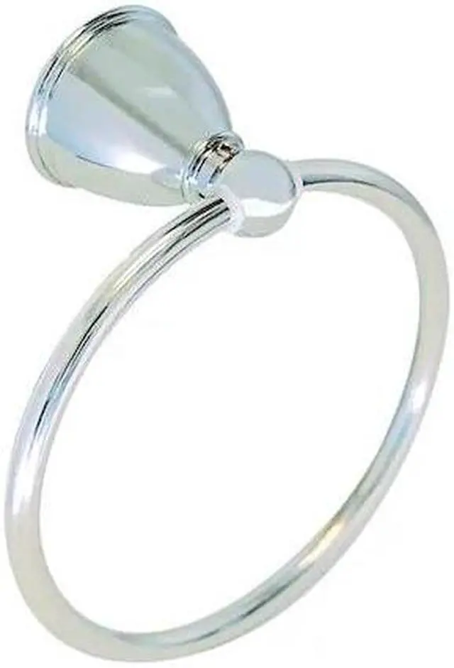 Main image of ZORO SELECT 16255 Towel Ring,Brushed Nickel,5" H