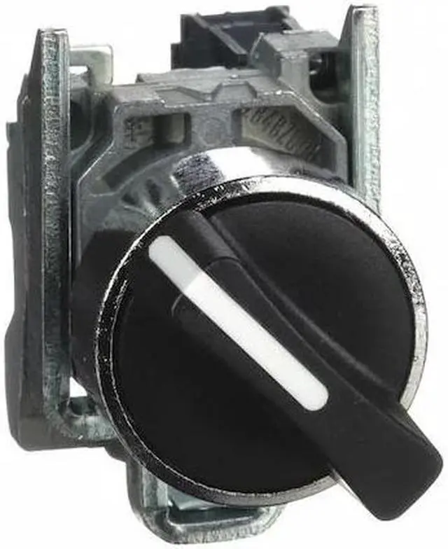 Alt view image 3 of 3 - SCHNEIDER ELECTRIC XB4BD21 1NO Lever Non-Illuminated Selector Switch 10A at