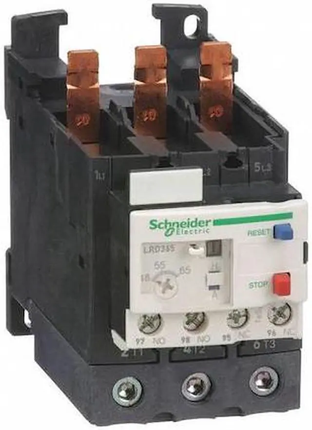 Alt view image 3 of 3 - SCHNEIDER ELECTRIC LRD365 Overload Relay,48 to 65A,Class 10,3P