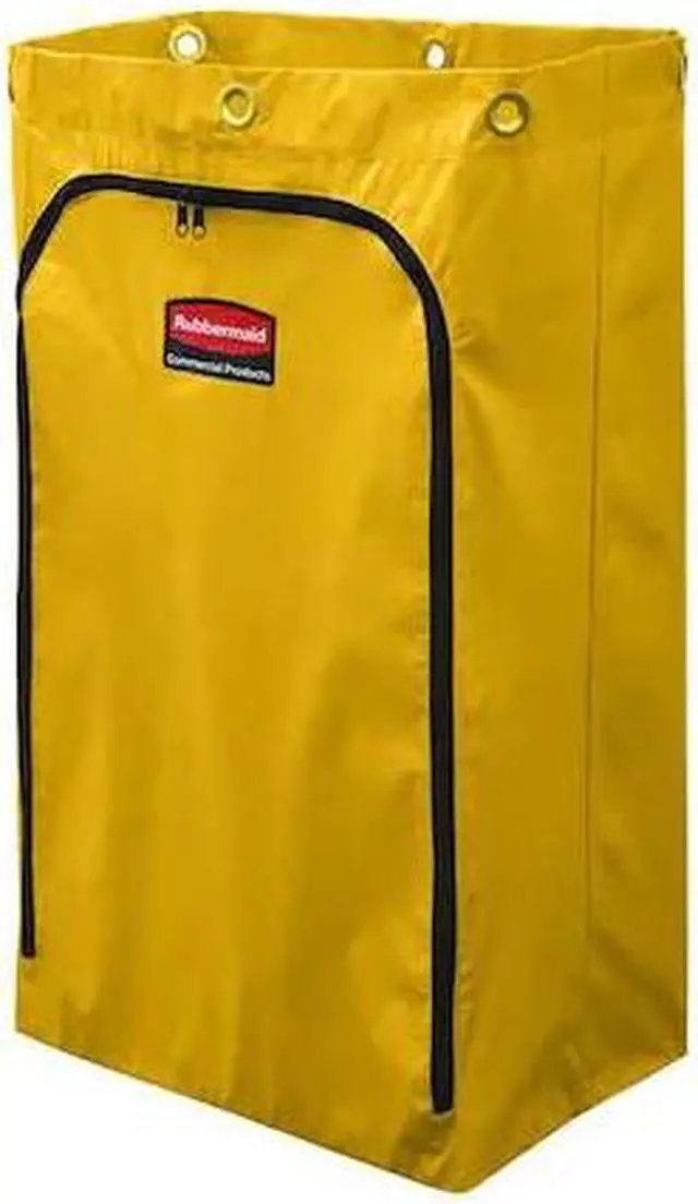 Alt view image 10 of 14 - Rubbermaid Yellow Vinyl Replacement Bag, 1 EA Yellow  Vinyl 1966719
