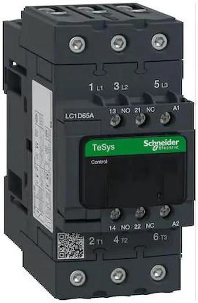 Alt view image 2 of 2 - SCHNEIDER ELECTRIC LC1D65AG7 IEC Magnetic Contactor, 3 Poles, 120 V AC, 65 A,