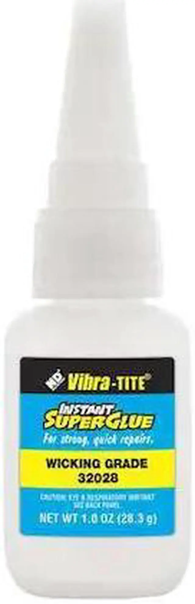 Main image of VIBRA-TITE 32028 Instant Adhesive, 320 Series, Clear, 1 lb, Bottle