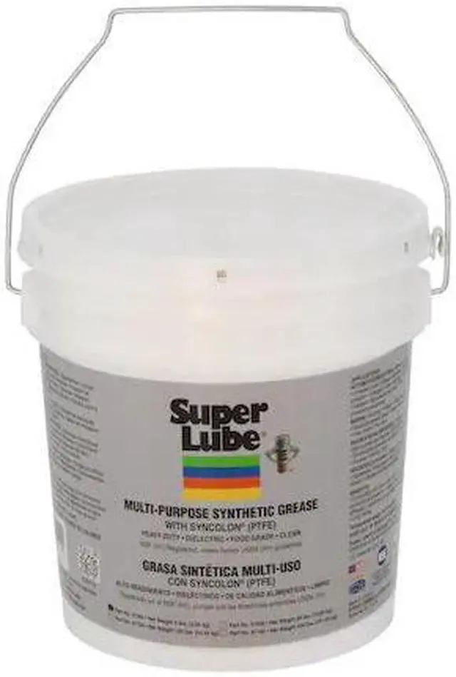 Alt view image 2 of 7 - SUPER LUBE 41050 5 lb., Pail, Synthetic, White