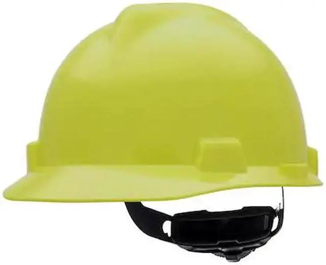 Alt view image 3 of 9 - MSA SAFETY 10061512 V-Gard Slotted Cap, HDPE, Fas-Trac III Suspension, Type I,
