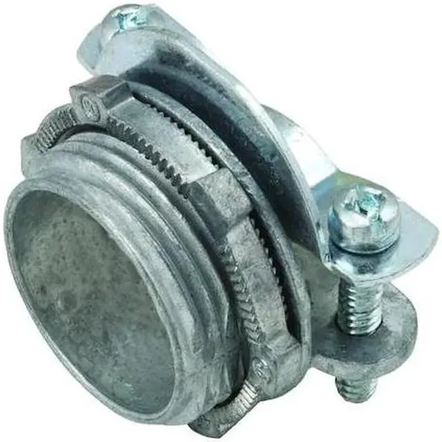 Alt view image 2 of 4 - Raco Nonmetallic Sheath Cable Connector  Die Cast Zinc  2711
