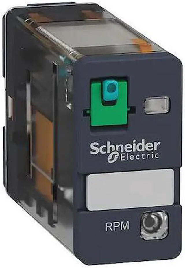 Alt view image 2 of 2 - SCHNEIDER ELECTRIC RPM12JD General Purpose Relay, 12V DC Coil Volts, Square, 5