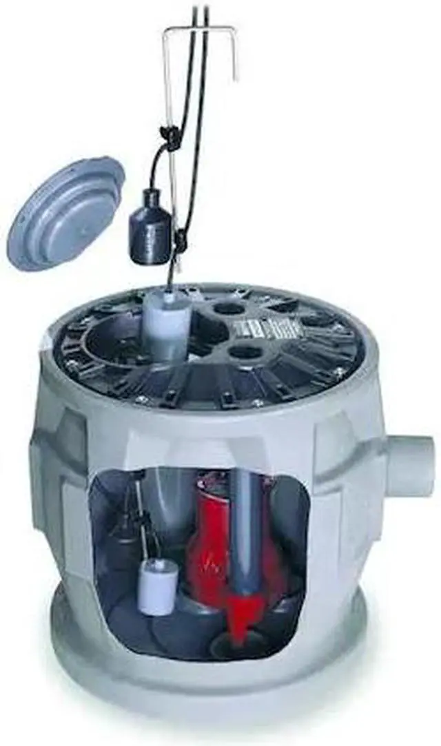 Main image of LIBERTY PUMPS P382LE51 24" x 24" 1/2 HP 41.0 gal. Simplex Sewage System 115V