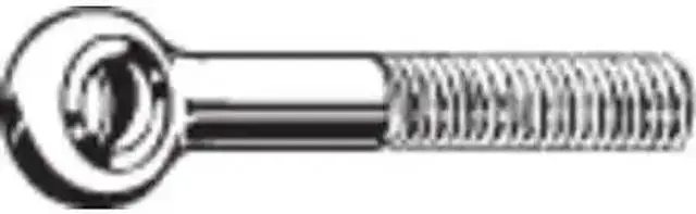 Main image of ZORO SELECT M16180.080.0090 Eye Bolt Without Shoulder, M8-1.25, 22 mm Shank, 8