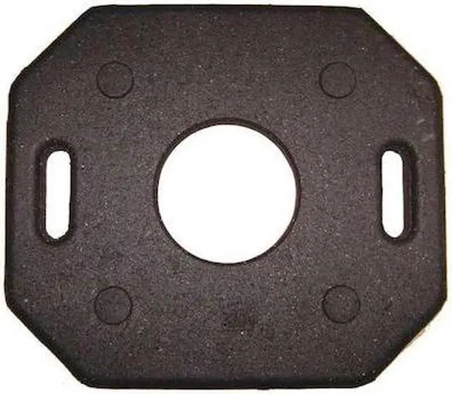 Main image of ZORO SELECT 03-752-30 Trim Line Base, Rubber, 2 in Height, 30 in Length, 30 lb,