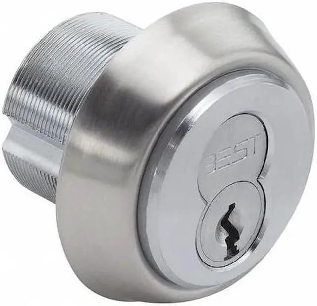 Main image of BEST 1E74C4RP3612 Mortise Cylinder, Satin Bronze