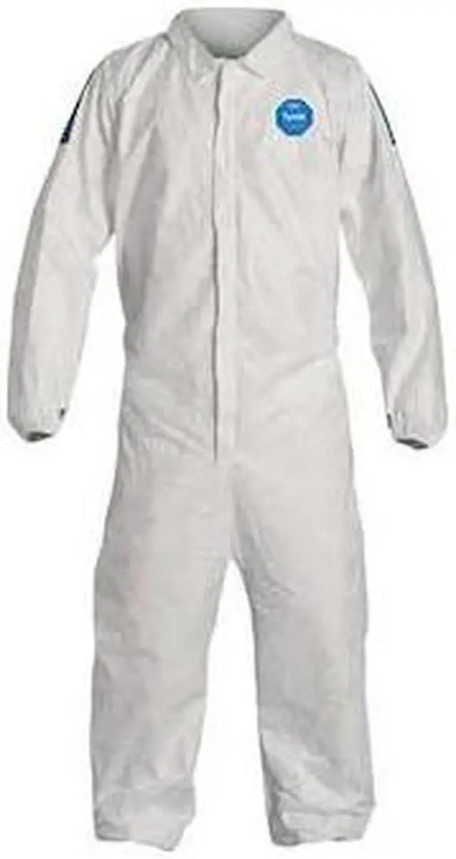 Main image of DUPONT TD125SWB2X0025CM Tyvek 400 Collared Disposable Coverall, High Density