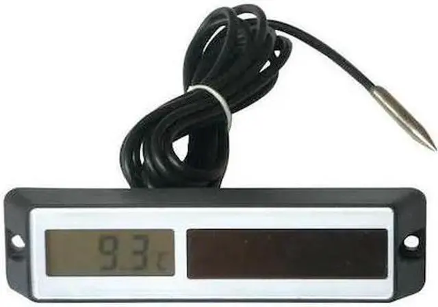 Main image of ZORO SELECT 13E398 Digital Panel Mount, NTC, -58 to 158, Response Time: 1 sec