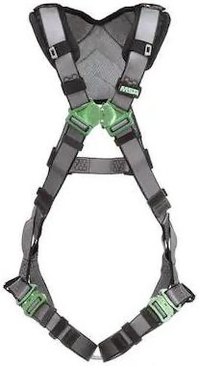 Main image of MSA SAFETY 10194672 V-FIT Full Body Harness, 2XL, 400 lb., Quick-Connect Chest/